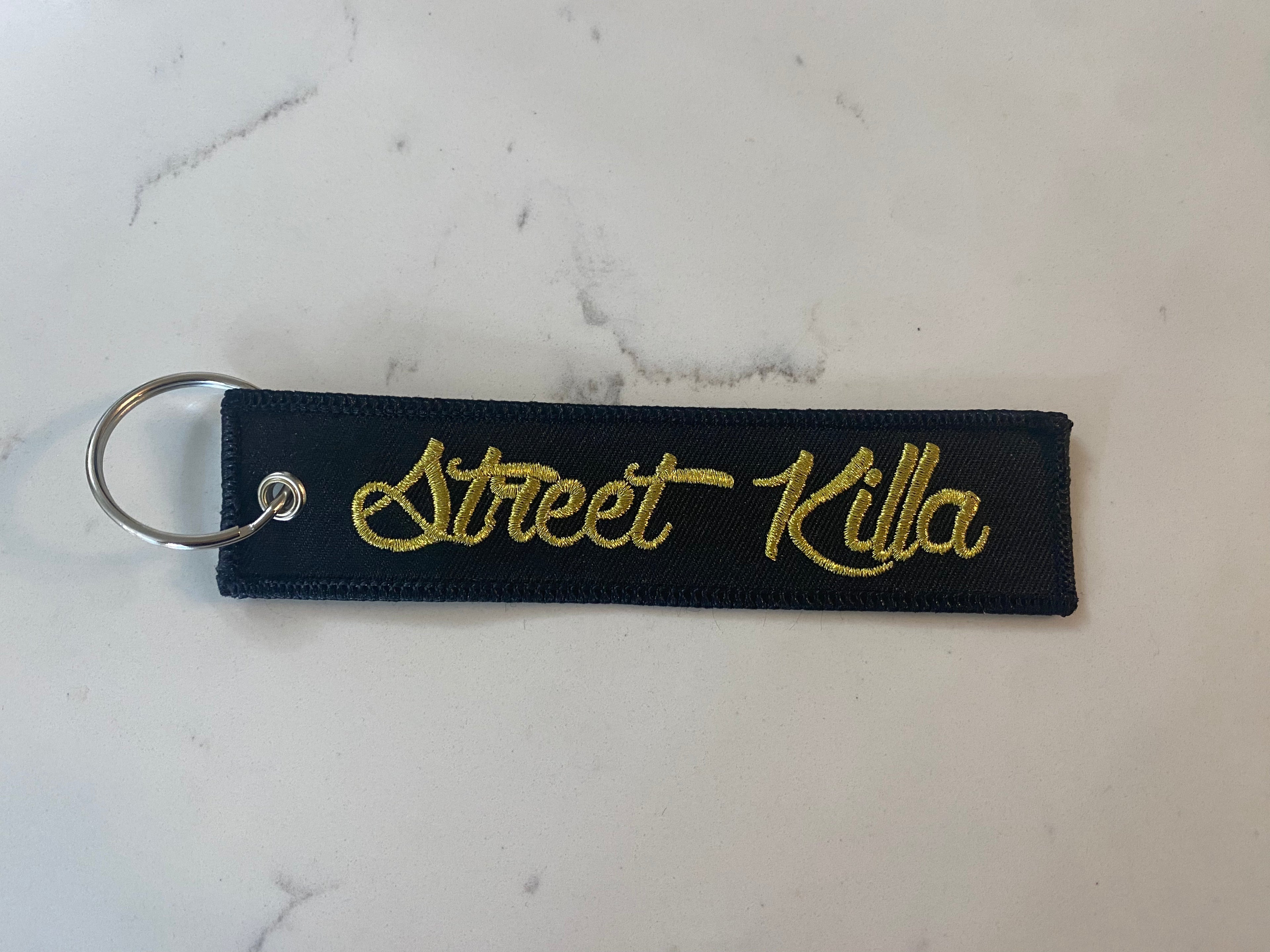 Street Killa Key Tag - Gold